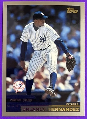 2000 Topps Orlando Hernandez #285 (Condition? You be the judge.) - Image 1 of 2