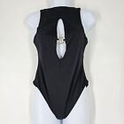 Antoninias NEW Black One Piece Swimsuit Bathingsuit Cheeky Size XL