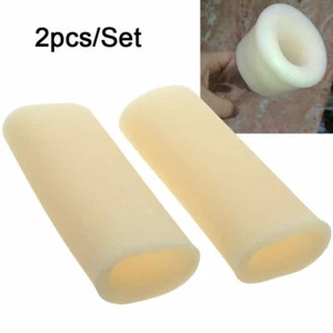 2PCS Male-Soft-Penis Extender Stretcher Vacuum Enhancer Enlarger Silicone Sleeve - Picture 1 of 14