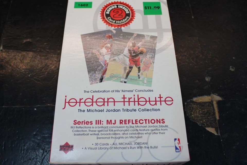 1998 Upper Deck Jordan Tribute Series III Cards MJ Reflections SEALED SET - Image 1 of 1