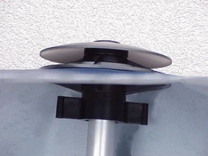 ALUMINUM SUPPORT POLE 22"-70" ADJUSTABLE WITH BOAT VENT REDUCE MOISTURE & MILDEW - Picture 1 of 5
