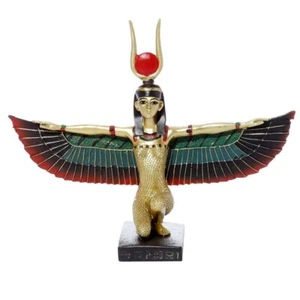 ISIS AILES GENOUX FIGURINE STATUE - Imagen 1 de 2