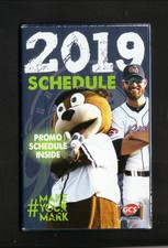 Gateway Grizzlies--2019 Pocket Schedule--Budweiser--Frontier League