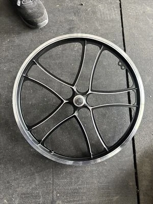 Llanta delantera de bicicleta APSE 20" BMX Five Spoke Mag Foto 1 de 4