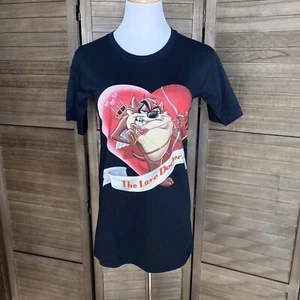 Vintage WB Damen Tasmanian Devil Taz Looney Tunes T-Shirt 90er Gr. S - Bild 1 von 8
