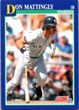 1991 Score Don Mattingly    #23