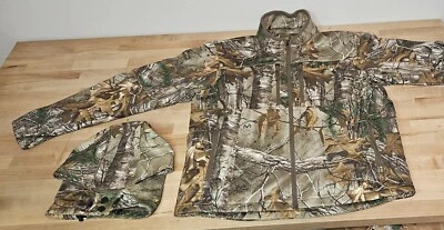 Scentlok Jacket Insulated Hunting Camo Realtree Xtra Carbon Alloy Head Hunter L  - Image 1 of 4
