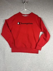 Sudadera Champion Para Hombre Mediana Deletreada Cuello Redondo Peso Medio Polar Talla M - Imagen 1 de 9