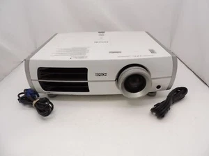 Epson Home Cinema 6100 1920x1080 1800 Lumens HDMI VGA Component Projector1883 Hr - Picture 1 of 23
