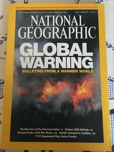 National Geographic * September 2004 * Global Warning, American Indians - Picture 1 of 12