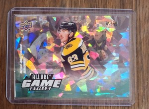 2022-23 Upper Deck Allure Game Stills Green Brad Marchand /99