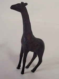 Vintage bronze giraffe statue sculpture 7" tall - Picture 1 of 6