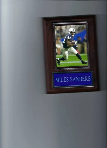 MILES SANDERS PLAQUE FOOTBALL PENN STATE NITTANY LIONS NCAA Cover