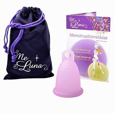 Me Luna tazza mestruale SOFT, Anello, Rosa, Taglia L (L5n)