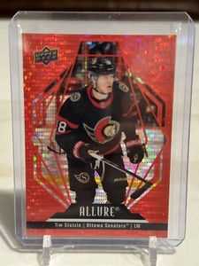 2022-23 Upper Deck Allure RED RAINBOW #4 TIM STUTZLE Ottawa Senators ⭐️⭐️⭐️