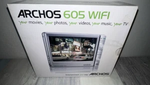 Archos 605 WiFi Silver 30GB Digital Media MP3 WMA Player Brand New/Unsealed - Picture 1 of 15