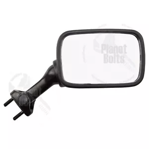 Espejo retrovisor negro para Kawasaki Ninja ZX 6R 7R ZX7 mano EX 500 R espalda derecha - Imagen 1 de 2