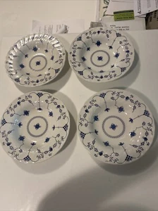 Set of 4 Churchill England Georgian Collection Finlandia Rimmed Soup Pasta Bowls - Picture 1 of 10