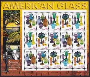 Scott #3328a American Glass Sheet of 15 Stamps - MNH - Picture 1 of 1