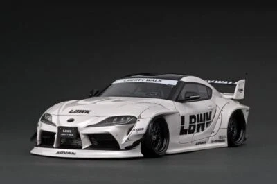 1:18 Toyota Supra (A90) LB-WORKS -- White -- Ignition Model IG2648 - Image 1 of 3