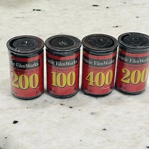 NEW Seattle Filmworks 100 200 400- 4 20 Exposure Rolls New **Expired** - Picture 1 of 5