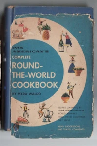 COCINA, LIBRO DE COCINA PANAMERICANO COMPLETO ALREDEDOR DEL MUNDO, 1960, HC/DJ - Imagen 1 de 1