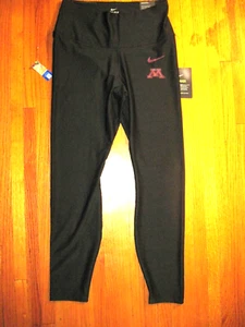 Nike AR8118-010 U of Minnesota Sculpt Victory Tight Fit High Rise Leggings L NWT - Picture 1 of 9