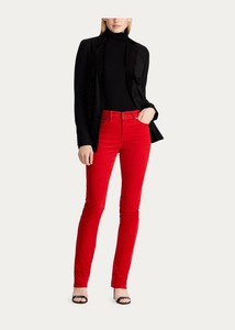 Las mejores ofertas en Pantalones de pana Lauren Ralph Lauren Rojo para  Mujeres | eBay