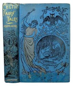 1890 CELTIC FAIRY TALES Antique Ireland Scotland Wales MAGIC Witch DRUID Occult