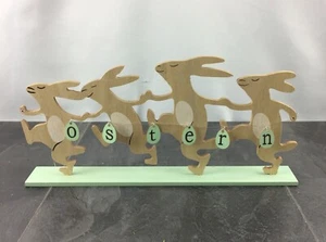Hase*Osterhase*Hasenbande*Osterei*Ostern*Deko*Osterdekoration*Aufsteller - Bild 1 von 5
