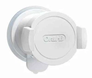 Braun Oral B Smartphone Phone Holder Wall Mount White Bathroom Mirror Shower BN - Picture 1 of 5