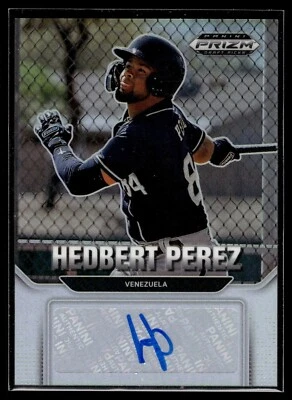 2022 Panini Prizm Draft Picks Autographs #30 Hedbert Perez - Image 1 of 2