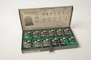 Creed Co Flat Bibb Gummi Unterlegscheibe Kit (M4R) Ass't 2 Metallbox mit Kunststoffkoffer - Bild 1 von 10