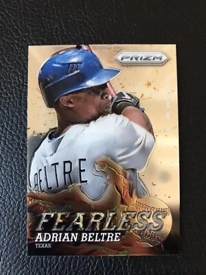 2013 Panini Prizm Adrian Beltre Fearless #F7 Texas Rangers - Image 1 of 2
