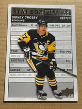 2023-24 Upper Deck Stat Box Fillers – Pick Your Cards! FREE Combined Shipping!