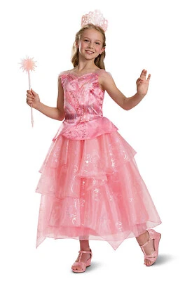 Disfraz de Glinda rosa de lujo para niño Foto 1 de 2