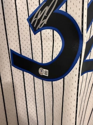 Shaquille O'Neal Shaq signed Mitchell & Ness 1993-94 Magic Jersey autograph PSA - Image 1 of 3