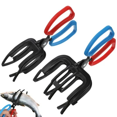  2 stücke Fischlippe Greifer Angeln Zange Haken Komfortables Griff Fischfänger - Bild 1 von 4