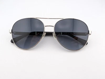 Gafas de sol Kate Spade, Averie/S 0109O plata pulida/negro, 58-15-140, metal Foto 1 de 4