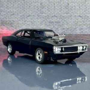 Dodge Charger 1970 – 1:32 Scale Diecast Model Muscle Car Black Fast & Furious - Picture 1 of 11