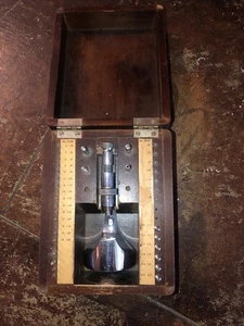 Rare Vintage K & D Watchmaker's Jeweling Set With Wooden Case - Picture 1 of 5