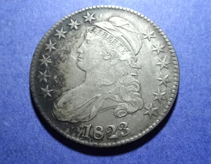 1823 Bust Half Dollar XF - Picture 1 of 2