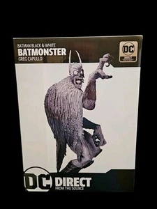 Batman Black and White Batmonster Statue Greg Capullo NEU geöffnete Box - Bild 1 von 8