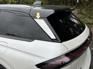 Polished Rear Window Trim 2pc fits 2024-2025 Lincoln Nautilus - Picture 1 of 2