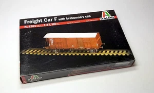 ITALERI Train Model 1/87 Freight Car F with cab H0 Scale Hobby 8703 T8703 - Picture 1 of 2