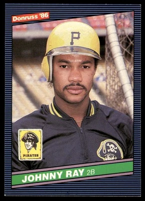 1986 Donruss #186 Johnny Ray - Image 1 of 2
