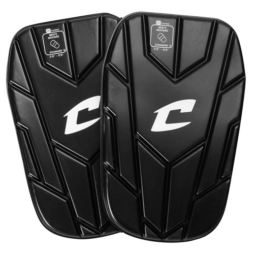 C-Flex NOCSAE Soccer Shin Guard Insert with Compression Sleeves, Large ...