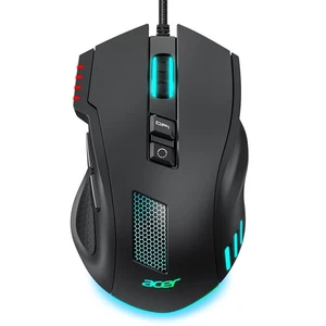 Wired Gaming Mouse, 12,800 DPI RGB Ergonomic Computer Mouse with Optical Sens... - Picture 1 of 9