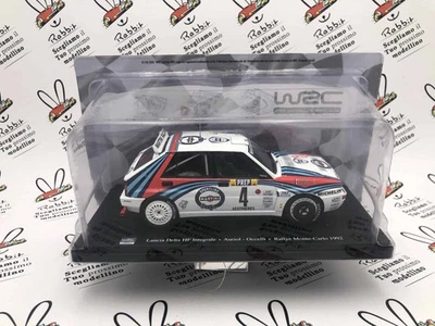 DIE CAST " LANCIA DELTA HF INTEGRALE AURIOL - OCCELLI RMC 1992 " 1/24 - Immagine 1 di 2