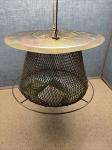 Alimentador de pájaros vintage NO/NO malla metálica colgante - ¡Excelente estado!! - Imagen 1 de 5